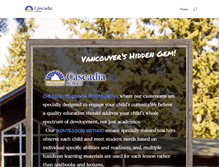 Tablet Screenshot of cascadiaschool.org